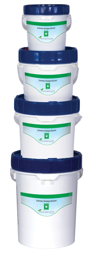 2.5 gallon Dental Amalgam Recycling Bucket  Curtis Bay Medical Waste –  Curtis Bay Medical Waste Services