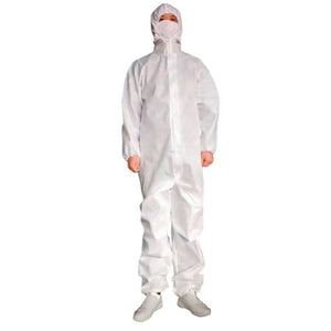 Coverall Cypress Large White Disposable NonSterile
