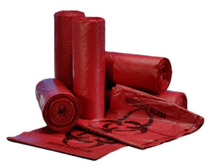 Infectious Waste Bag Red 40" x 48" 40-45 Gallon