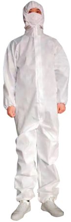 Coverall Cypress X-Large White Disposable NonSterile
