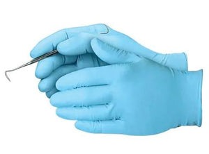 Exam Grade Nitrile Gloves - Powder-Free, Small