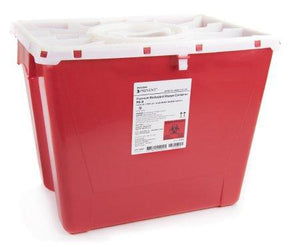 McKesson™ 8 Gallon Red Sharps Container McKesson Prevent®