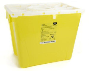McKesson™ 8 Gallon Yellow Sharps Container McKesson Prevent® Chemotherapy