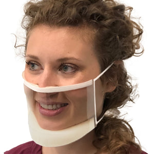 Procedure Mask ClearMask™ Anti-fog Elastic Strap One Size Fits Most Transparent NonSterile
