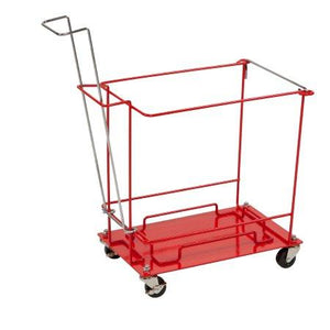 SharpSafety™ Sharps Container Floor Cart With Wheels 8, 12 or 18 gallon
