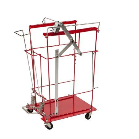 Covidien™ 12 or 18 Gallon Sharps Container Cart SharpsCart™ Hinged Lid